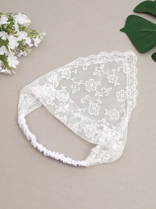 Lace Floral Headband