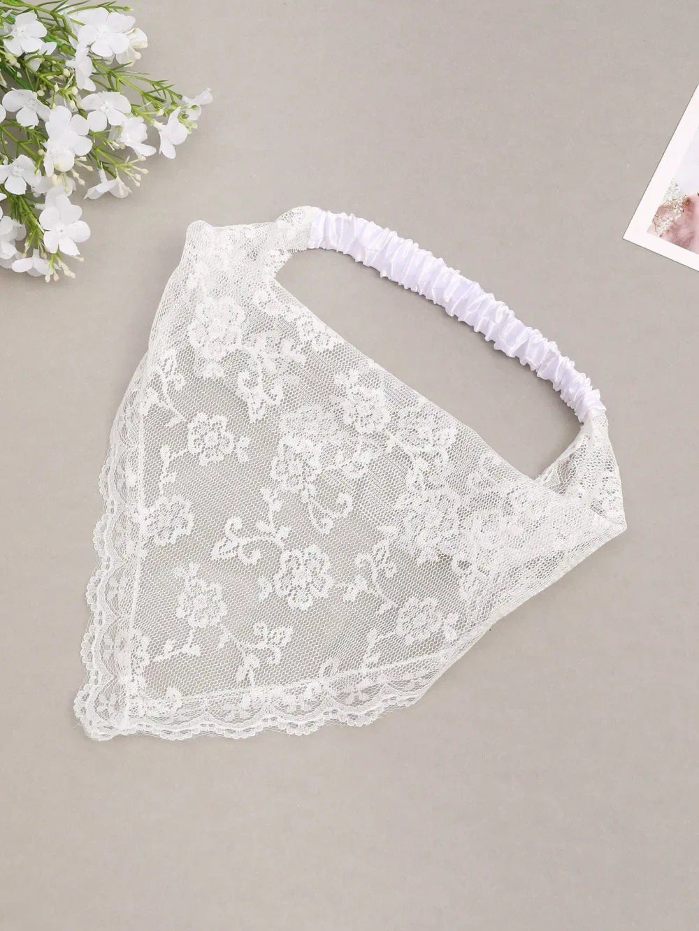 Lace Floral Headband
